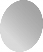 EMCO Pure - Mirror with LED lighting 600mm mirrored