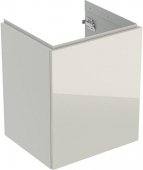 Geberit Acanto - Unterschrank für Handwaschbecken mit 1 Tür 445x535x375mm sandgrau