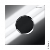 Geberit Sigma01 - Infra-Red electronic flush plate for Urinal chrome high gloss / black