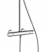 hansgrohe Croma Select - Duschsystem Showerpipe 280 1jet med termostat krom