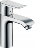Hansgrohe Metris - Einhebel-Waschtischmischer 110 mit Zugstangen-Ablaufgarnitur