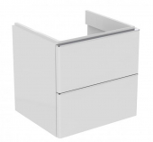 Ideal Standard Adapto - Vanity Unit with 2 pull-out compartments 510x490x450mm white high gloss/white high gloss