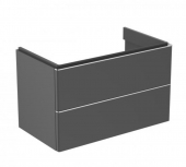 Ideal Standard Adapto - Vanity Unit with 2 pull-out compartments 810x490x450mm anthracite matt/anthracite matt