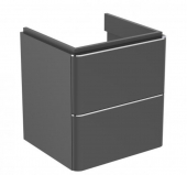 Ideal Standard Adapto - Vanity Unit with 2 pull-out compartments 470x490x410mm anthracite matt/anthracite matt