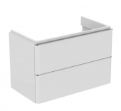 Ideal Standard Adapto - Vanity Unit with 2 pull-out compartments 770x490x410mm white high gloss/white high gloss