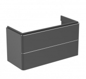 Ideal Standard Adapto - Vanity Unit with 2 pull-out compartments 970x490x410mm anthracite matt/anthracite matt