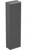 Ideal Standard Adapto - Halbhochschrank 1 Tür 350x210x1220mm anthrazit matt lackiert