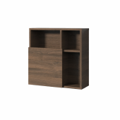 Sanipa 3way - Cube Cabinet with 1 door & hinges left/right 510x510x197mm arizona oak/arizona oak