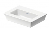 DURAVIT White Tulip - Lavamanos para mueble 450x330mm without tap holes without overflow blanco sin WonderGliss