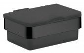 Emco Loft - Feuchtpapierhalter Kunststoffbox schwarz schwarz
