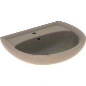 Geberit Renova - Lavabo 650x510mm with 1 tap hole with overflow bahama beige without KeraTect