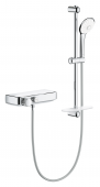 GROHE Grohtherm SmartControl - Aufputz-Duschthermostat für 1 Verbraucher und mit Brausegarnitur 600 mm chrom