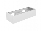 Keuco Edition 11 - Mueble bajo lavabo with 1 drawer 1400x350x535mm white structure/white structure