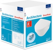 Villeroy & Boch Architectura - WC-Combi-Pack weiß alpin CeramicPlus