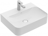 Villeroy & Boch Finion - Waschtisch 4168 600 x 470 mm ohne Überlauf weiß alpin CeramicPlus