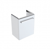 Geberit Renova Nr. 1 Comprimo - Waschtischunterschrank 500 x 604 x 337 mm weiß matt / weiß hochglanz