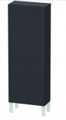 DURAVIT L-Cube - Colonna bassa con 1 porta e stop a destra 500x1320x243mm grafite super opaco/grafite super opaca