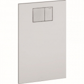 Geberit AquaClean - Placca di comando design per WC bianco  / cromo