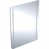 Geberit Renova Comfort - Specchio con illuminazione a LED 750mm specchiato 