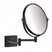 hansgrohe AddStoris - Specchio 3x and 1x magnification senza illuminazione matt black