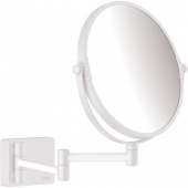 hansgrohe AddStoris - Specchio 3x and 1x magnification senza illuminazione white matt