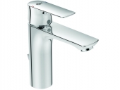 Ideal Standard Connect Air - Waschtischarmatur Niederdruck Grande mit Ablaufgarnitur 125 mm chrom