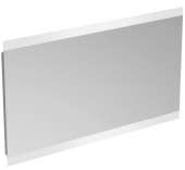 Ideal Standard Mirror & Light - Specchio per accessori da bagno 1200mm specchiato / alluminio / satinato 