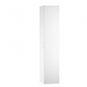 Keuco Edition 11 - Tall cabinet 31331, A:. Right, 1 door, 1 Wkb, white / white glass