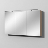 Sanipa Reflection - Melamin-Spiegelschrank MILLA 750x1300x149 macchiato-matt