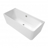 Villeroy & Boch Collaro - Vorwand-Badewanne 1800x800x620mm linke Ausführung ColourOnDemand weiß