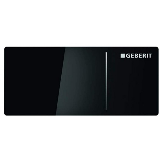 Geberit Sigma70 - Flush Plate for WC and 2 flushes black/black