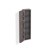 Alape HS - Tall cabinet with 1 door & hinges left 400x1600x320mm walnut/walnut