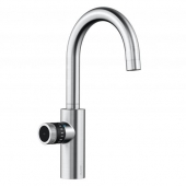 Blanco Evol - Pressure kitchen mixer with swivel spout brushed stainless steel