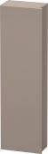 Duravit DuraStyle - Hochschrank 240 x 400 x 1400 mm Anschlag links weiß matt / basalt matt 