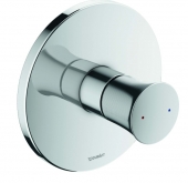 DURAVIT White Tulip - Concealed single lever shower mixer for 1 outlet crômio