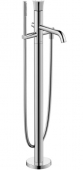 DURAVIT White Tulip - Floorstanding Single Lever Bathtub Mixer for 2 outlets crômio