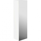 EMCO Evo - Tall cabinet with 1 door & hinges left 400x1500x314mm white gloss/white