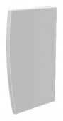 Geberit Alivio - Urinal partition branco without Coating