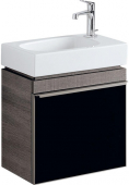 Geberit Citterio - Unterschrank für Handwaschbecken 1 Tür 440x554x316mm eiche graubraun