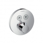 Hansgrohe ShowerSelect S - Thermostat Unterputz für 2 Verbraucher chrom