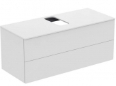 Ideal Standard Adapto - Waschtisch-Unterschrank 1 Auszug 1050 x 503 x 368 mm hochglanz weiß lackiert