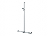 Keuco Elegance - Shower handrail 31614, chromed. m.Brausestange, 1028/1142 mm