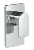 Villeroy & Boch by Dornbracht Cult - Concealed single lever shower mixer with 1 outlet crômio