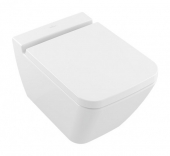 Villeroy & Boch Finion - Wall-mounted washdown toilet com DirectFlush stone white com CeramicPlus
