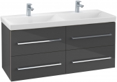 Villeroy & Boch Avento - Waschtischunterschrank 1180 x 514 x 452 mm crystal grey