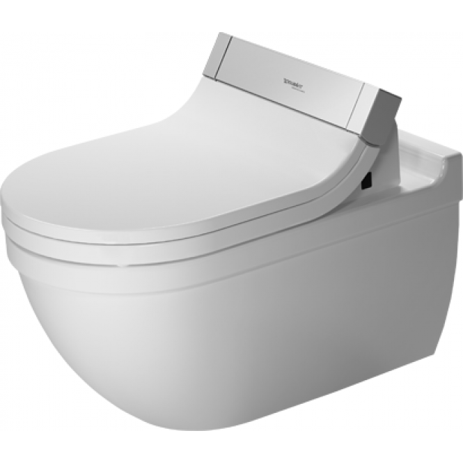 Duravit Starck 3 Shower Toilet Comfort Sensowash Without Rimless Xtwo - Duravit Starck 3 Wall Mounted Toilet With Durafix