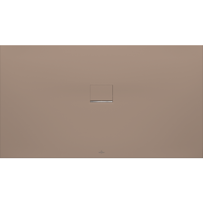 bijvoorbeeld Uittrekken naaien Villeroy & Boch Squaro Infinity - Shower tray rectangular 1800x1000 matt  brown with antislip
