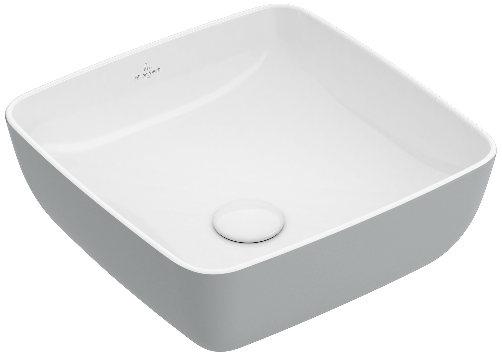 Villeroy Boch Artis Countertop Washbasin For Furniture Without Overflow 410 White French Linen Xtwostore