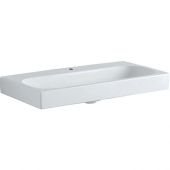 Geberit Citterio - Washbasin 900x500mm with 1 tap hole without overflow white with KeraTect