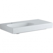 Geberit Citterio - Washbasin 900x500mm with 1 tap hole without overflow white with KeraTect